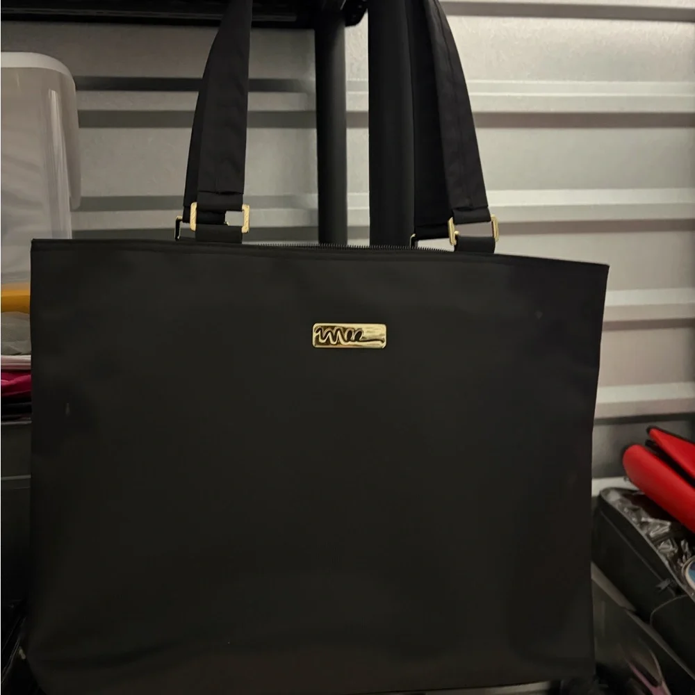 NNEE 12 / 12.3 Inch Water-Resistant Nylon Laptop Tote Bag – Black